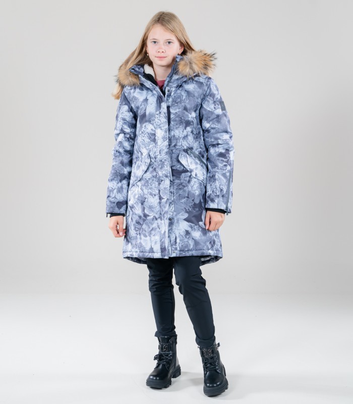 Huppa parkas merginoms tikru kailiu Vivian1 200g 12490120*21009 (8)