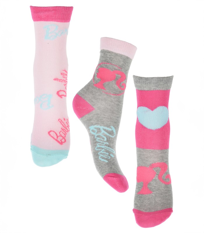 Sun City Kindersocken, 3 Paar BARBIE EX0633*02