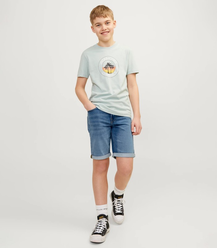 Jack & Jones laste lühikesed teksapüksid 12249175*01 (5)