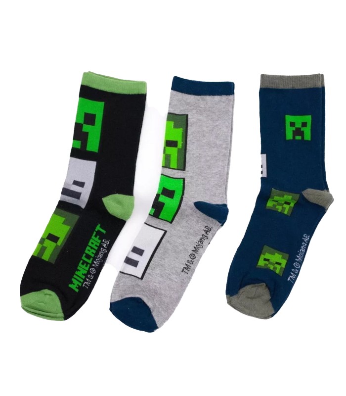 Javoli lasten sukat Minecraft, 3 paria C54964 01 (1)