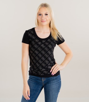 Guess moteriški marškinėliai W3BI53*JBLK (3)