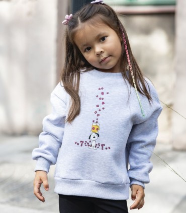 Lasten collegepaita Snoopy 811238 01 (2)