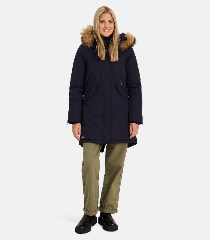 Huppa Damenparka mit Naturfell Vivian1 200g 12498120*50055