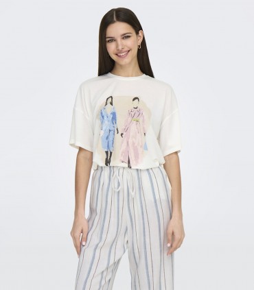 Only Naisten T-paita 15342876*01 (7)