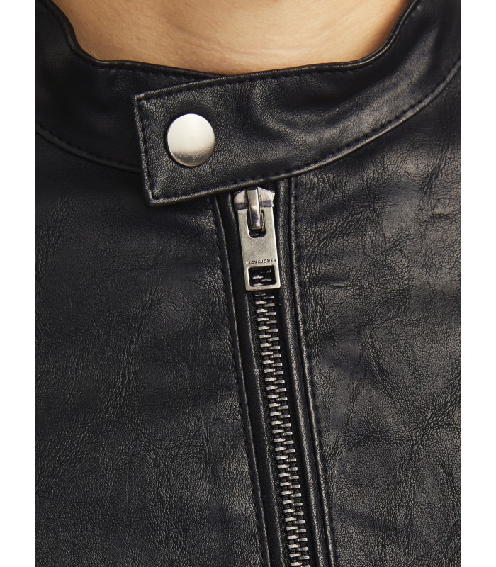 JACK & JONES Rebel мужская куртка из искусственной кожи 12264054*01 (3)
