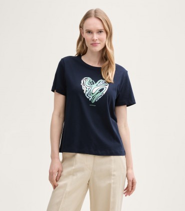 Tom Tailor sieviešu t-krekls 1045534*10378 (5)