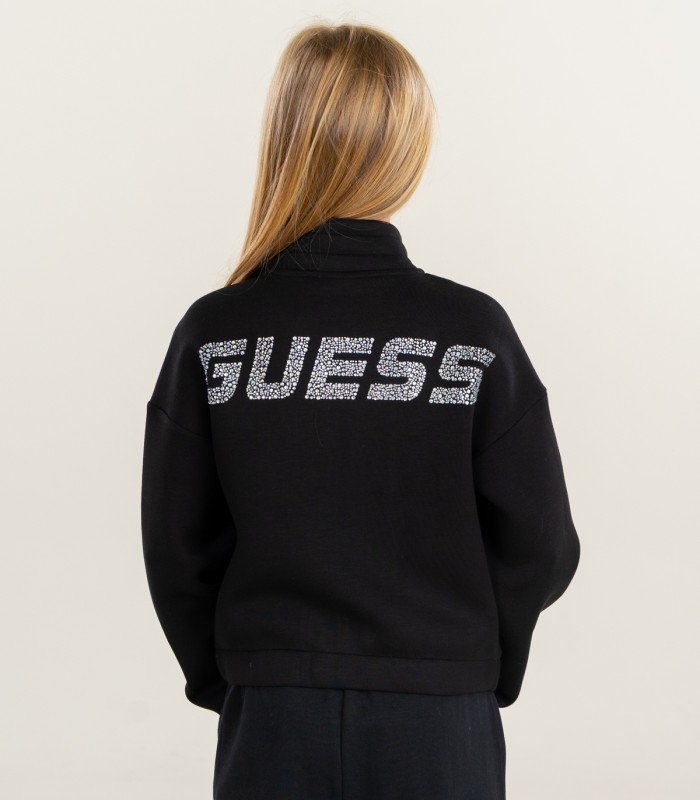 Guess-tyttöjen collegepaita J5YQ31*JBLK (5)