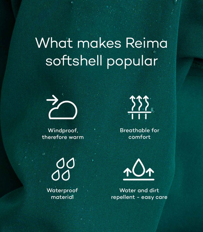 Reima lasten softshell-haalarit 5100006D*9991 (2)