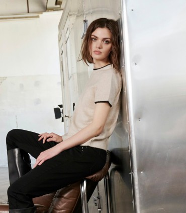 Zabaione naisten neulepusero BE44ATRIX*01