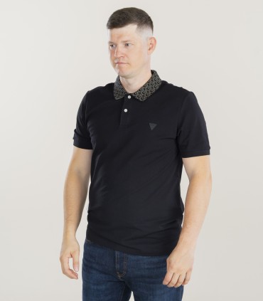 Guess vyriški polo marškinėliai M5YP60*JBLK (3)