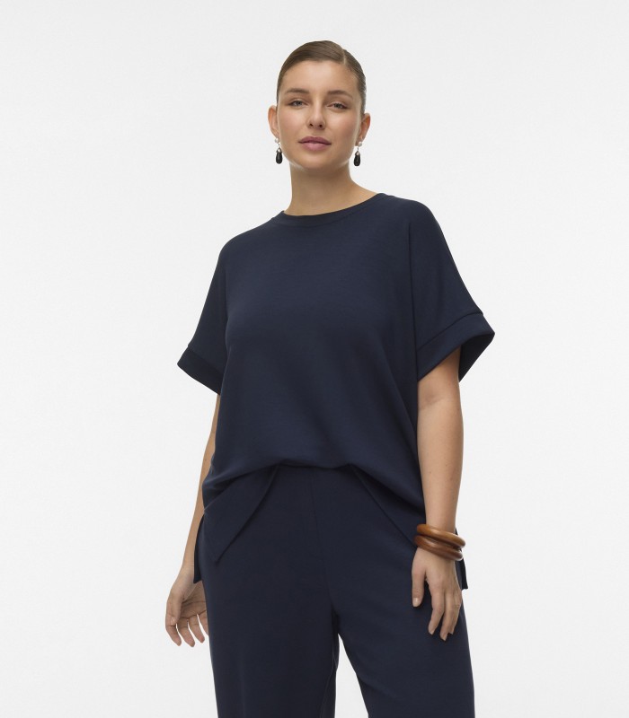 Vero Moda Curve moteriški marškinėliai 10340389*01 (3)