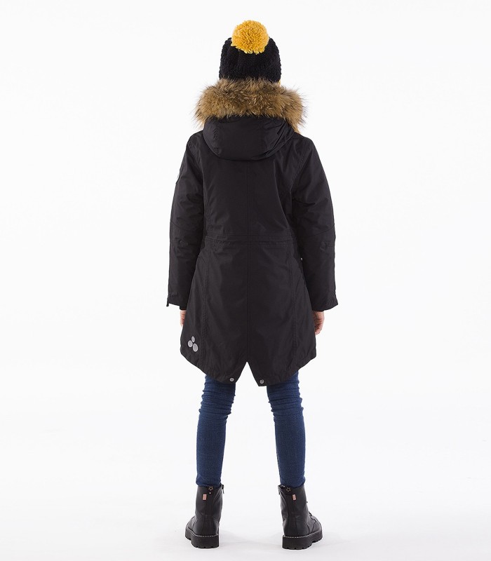 Huppa tüdrukute parka naturaalse karvaga Vivian1 200g 12490120*00009 (8)
