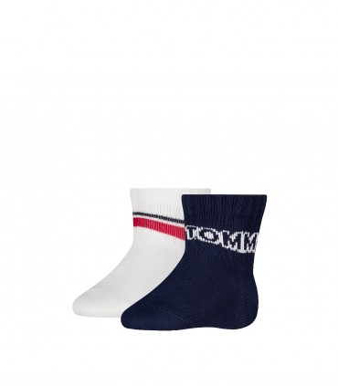 Tommy Hilfiger vauvan ja taaperon sukat, 2 paria 701238519*001 (2)