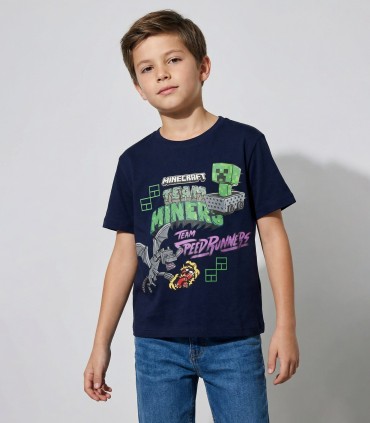 Nimi IT -poikien Minecraft-t-paita 13245036*01 (4)