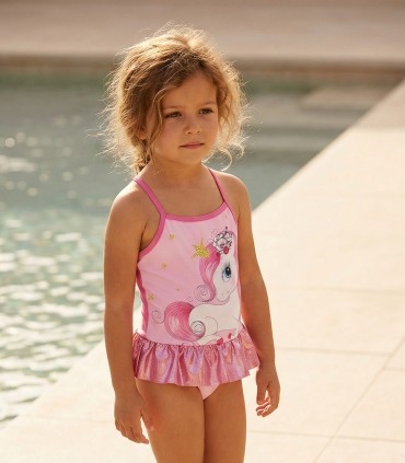 Disney-tyttöjen yksisarvispuku 240447 02 (3)