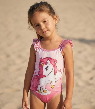 Disney Peldkostīms Meitenēm Unicorn 230291 02 (2)