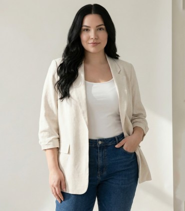 Vero Moda Curve naiste bleiser 10343034*01