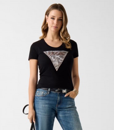 Guess moteriški marškinėliai W6GI19*JBLK (5)