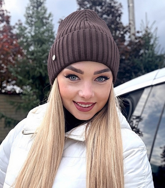 Caskona женская зимняя шапка COZY*04