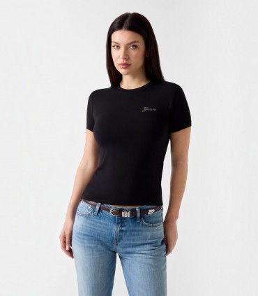 Guess sieviešu T-krekls W6YI12*JBLK (2)